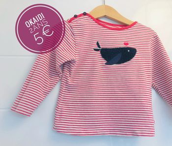 Tee-shirt Okaidi en 2ans