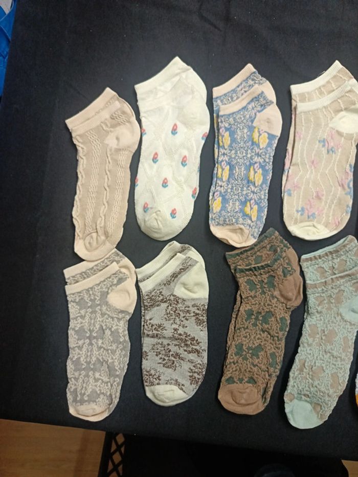 Paire de chaussette vintage - photo numéro 2