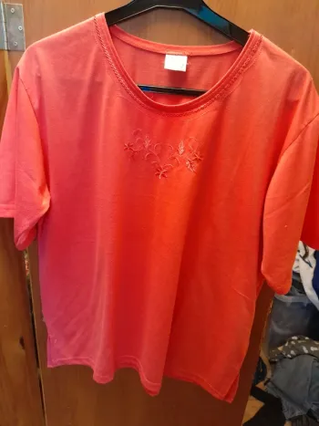 T shirt corail