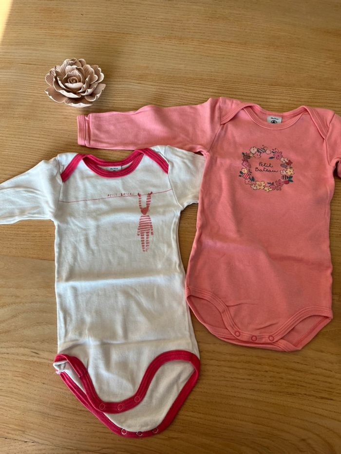Bodies Petit bateau 18 mois Manches longues