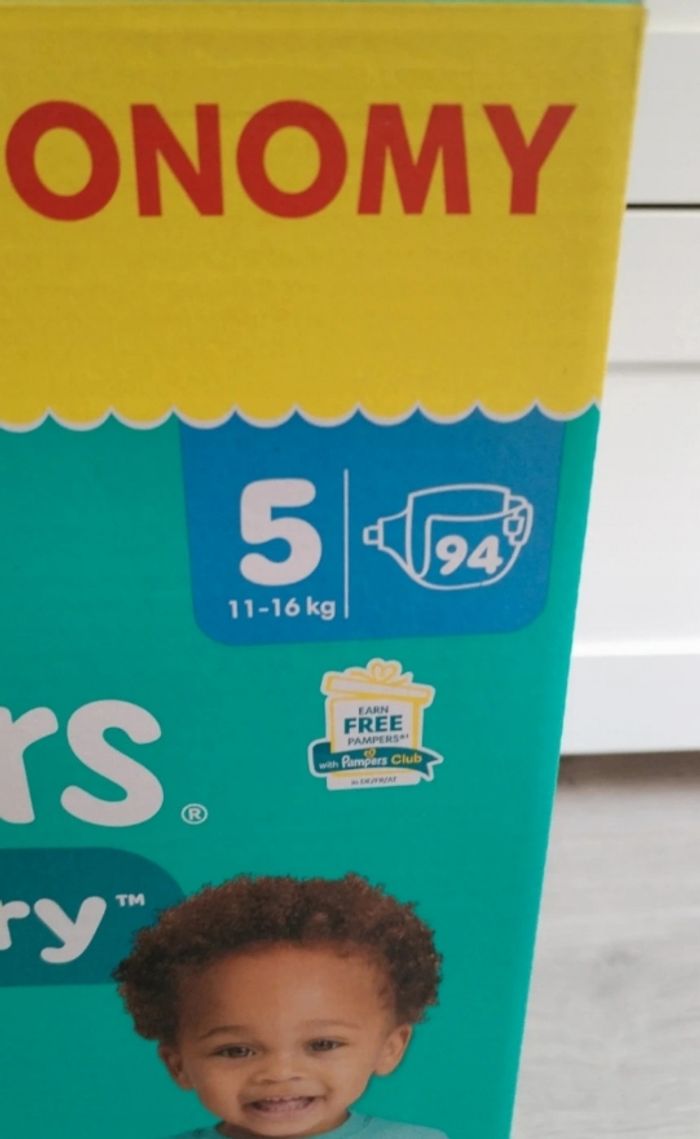 Couche pampers Baby Dry - photo numéro 4