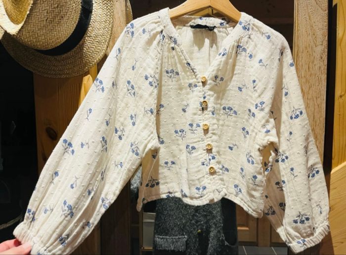 Chemisier fille Monoprix en Gaz de coton Taille 5 ans - photo numéro 4