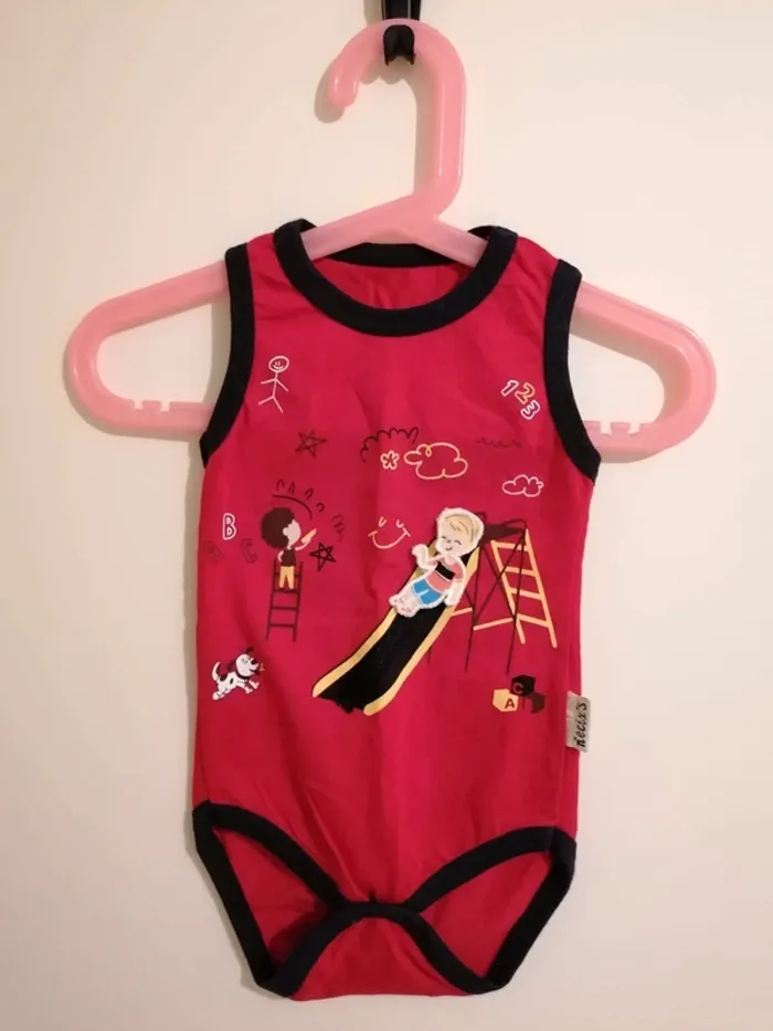 Ensemble été débardeur short 6-9 mois