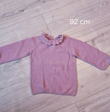 Pull vieux rose