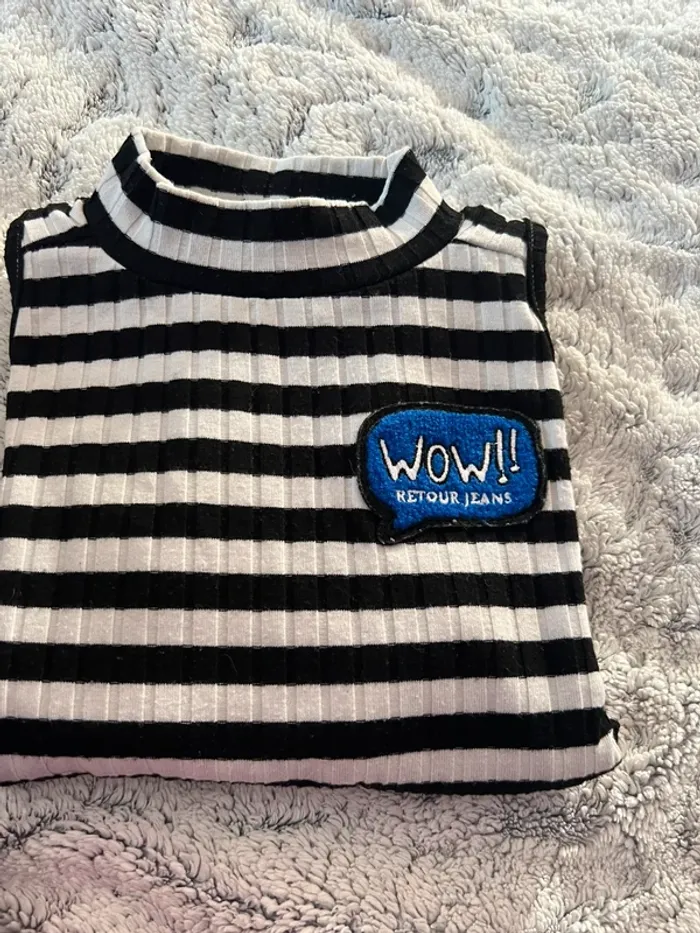 Tee shirt retour 6 ans