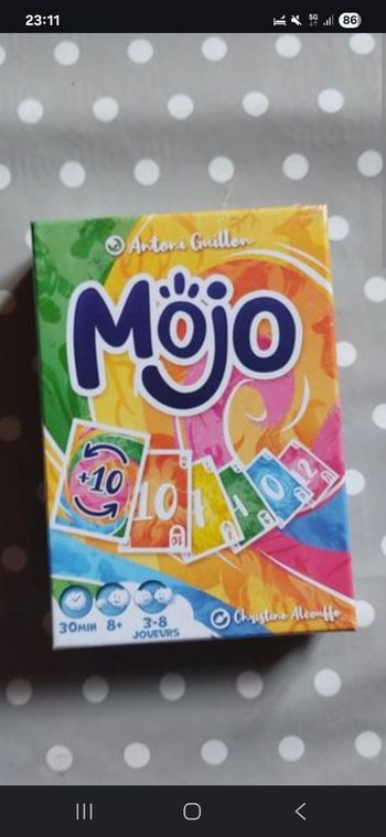 Mojo jeux de carte