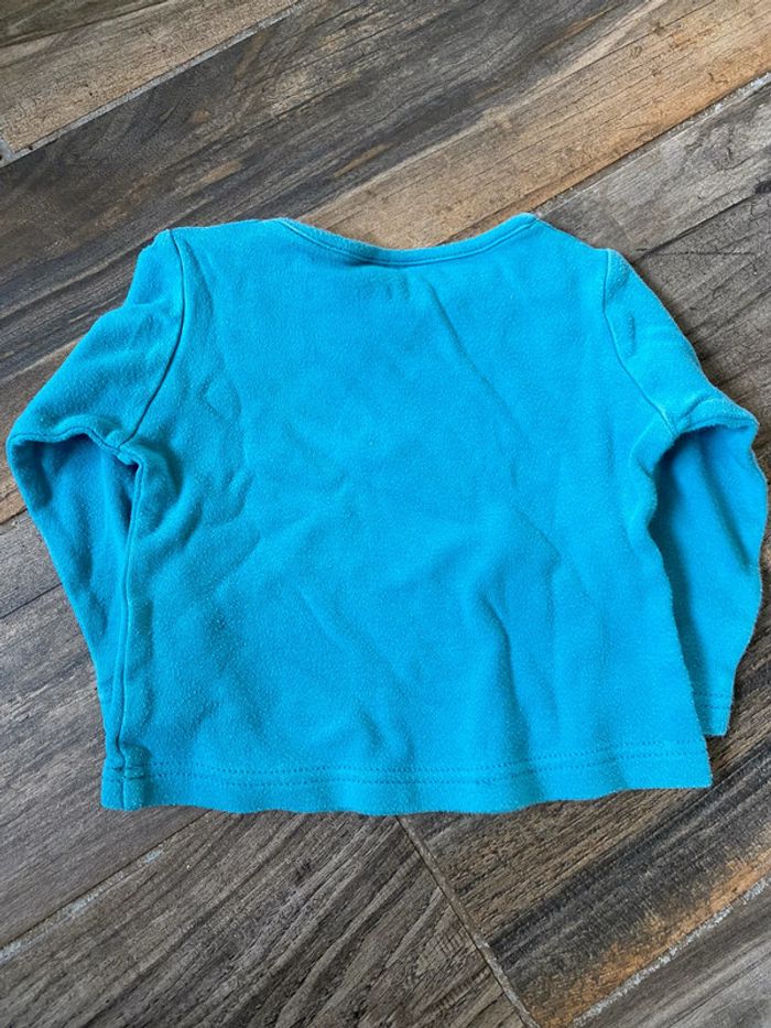 Pull bleu fille 12 mois - photo numéro 3