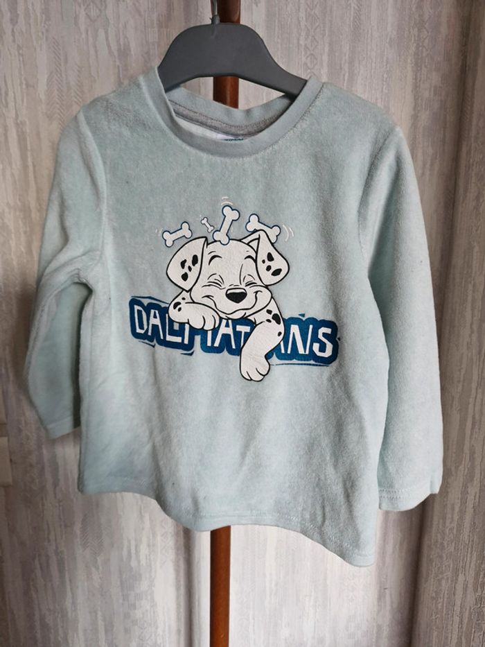 Ensemble pyjama 2 pièces enfant fille garçon 4 ans Disney Animals Coton Polyester - photo numéro 3