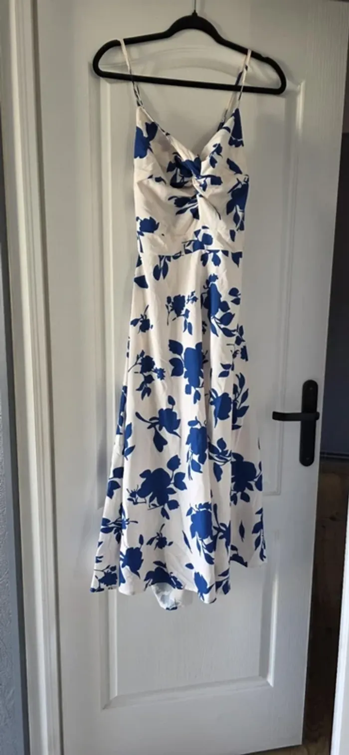 Robe longue fleuris