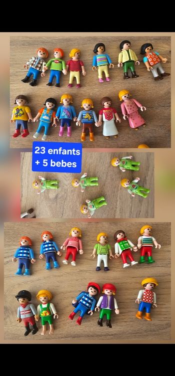 Personnages playmobil ( lot à l'unité) jouet enfant
