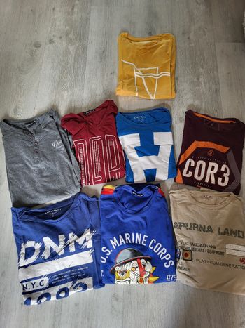 Lots tee shirts homme