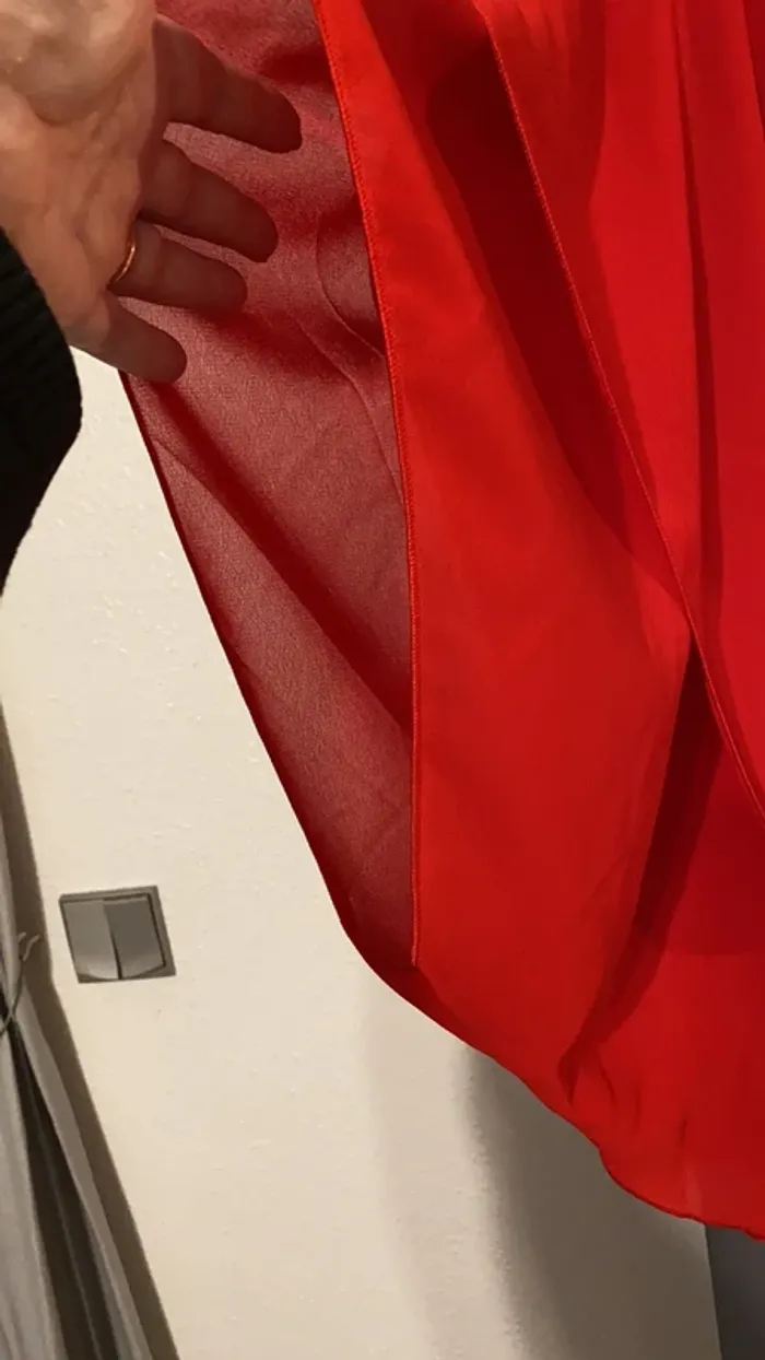 superbe tunique en pointe façon DADA excellente qualité taille 50 neuve poncho - photo numéro 5