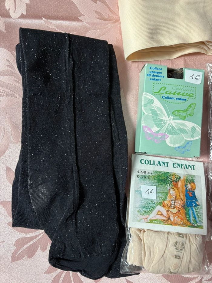 Lot de collants fille - photo numéro 2