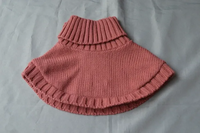 Vertbaudet Cape Laine Corail Bébé Fille 6-9 mois - photo numéro 3