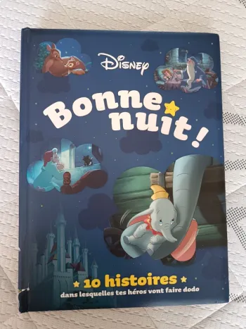 Livre Bonne Nuit ! Disney 10 histoires
