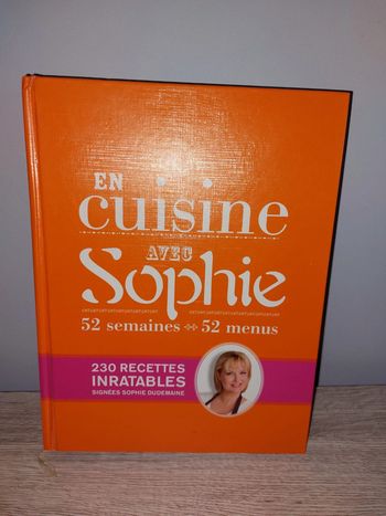 Livre en cuisine avec Sophie