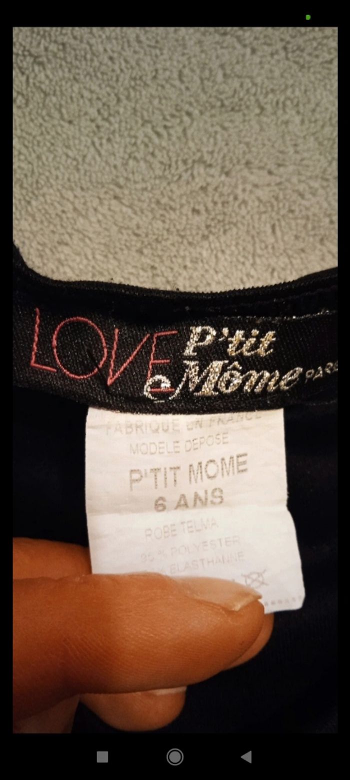 Robe noire taille 6 ans - photo numéro 6