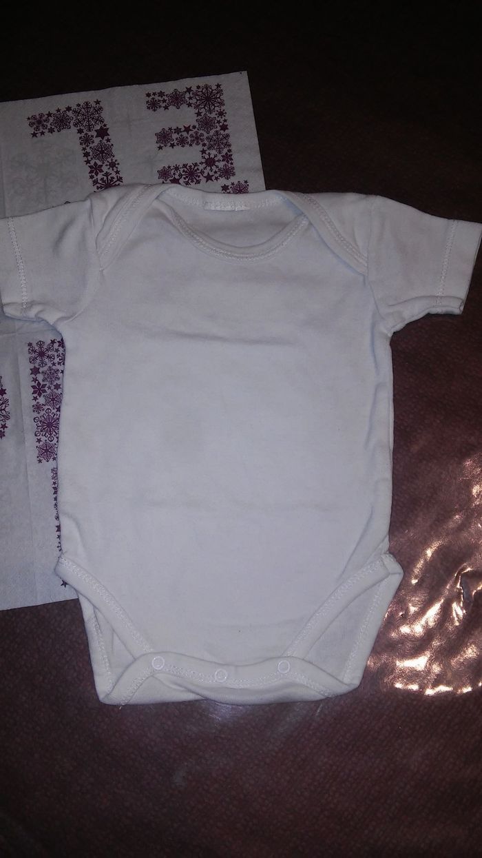 Lot de 3 bodys manches courtes 3 mois garçon - photo numéro 4