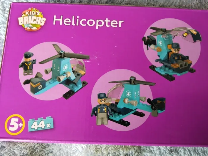 hélicoptère kid's bricks.compatible Lego - photo numéro 2