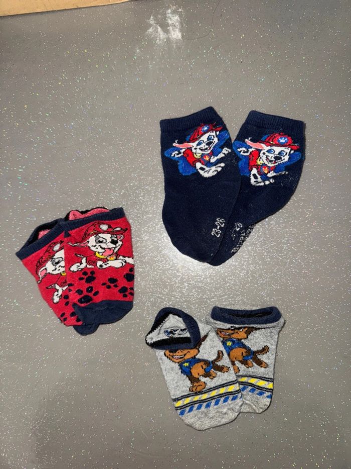 Lot de chaussettes pas patrol 23/26
