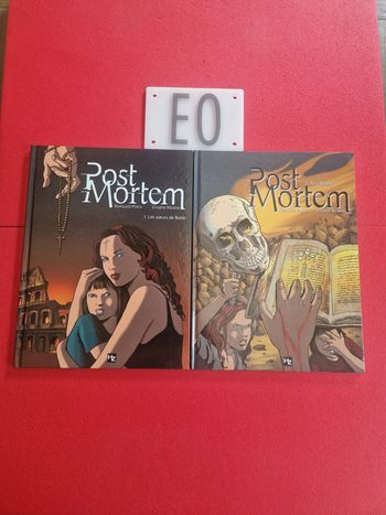 Lot de 2 bd post mortem 1 et 2,EO (série complète)