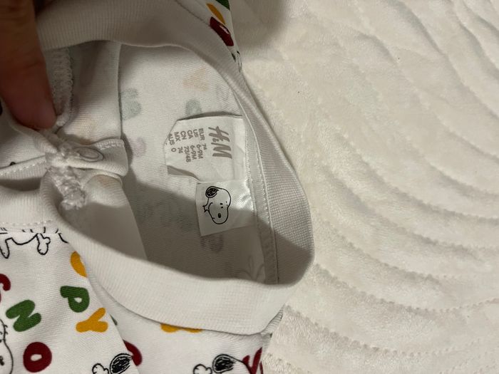 Pyjama snoopy  bébé garçon 74 cm 9 mois - photo numéro 3