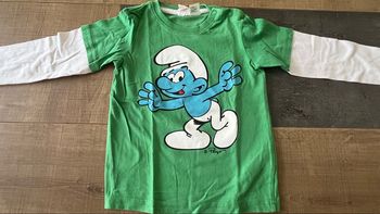 T shirt  schtroumpfs 