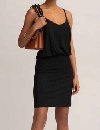 Robe noire neuve La Redoute t. XL