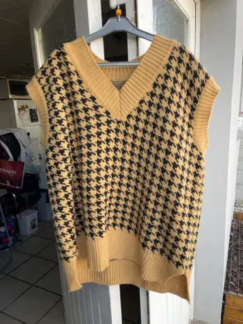 Pull sans manches Oversize taille unique