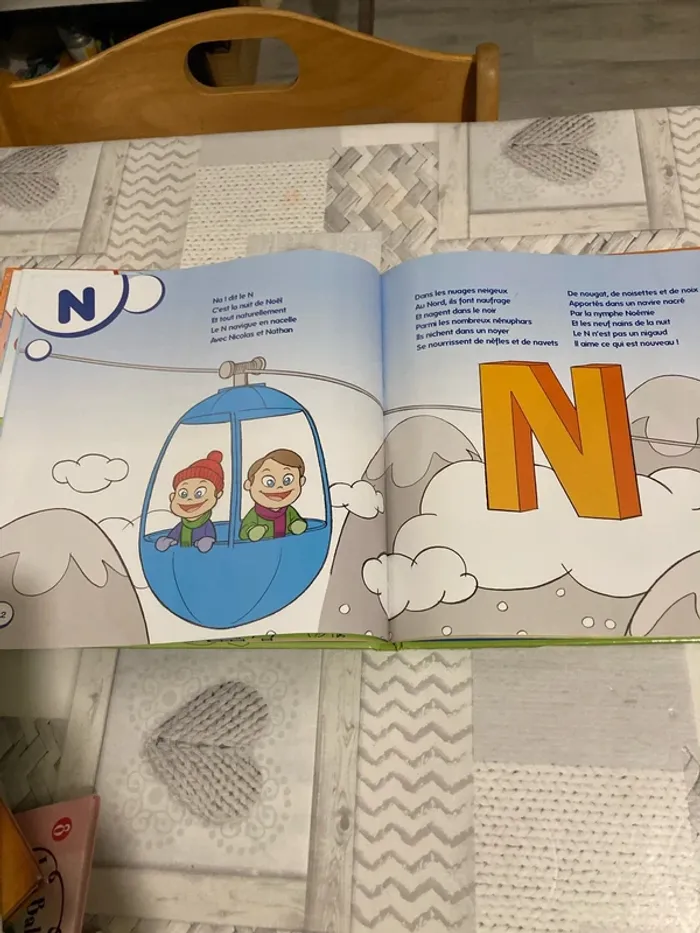 Lot livres alphabets - photo numéro 2