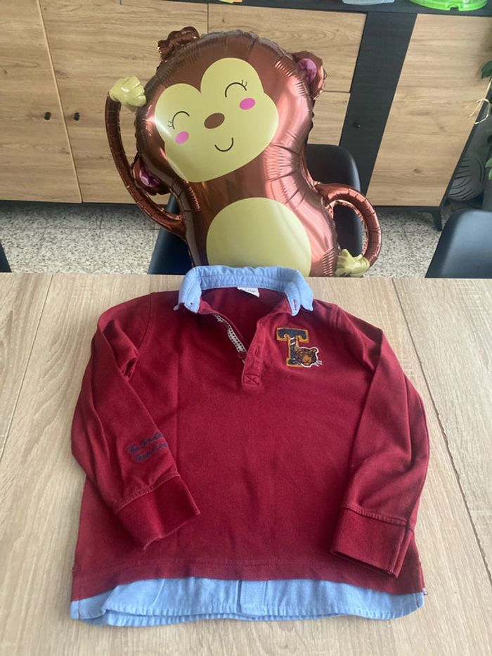 Polo manche longue 4ans