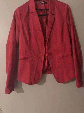 Blazer mim Taille 36 couleur framboise