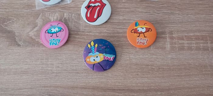Lot badges The Rolling Stones - photo numéro 3
