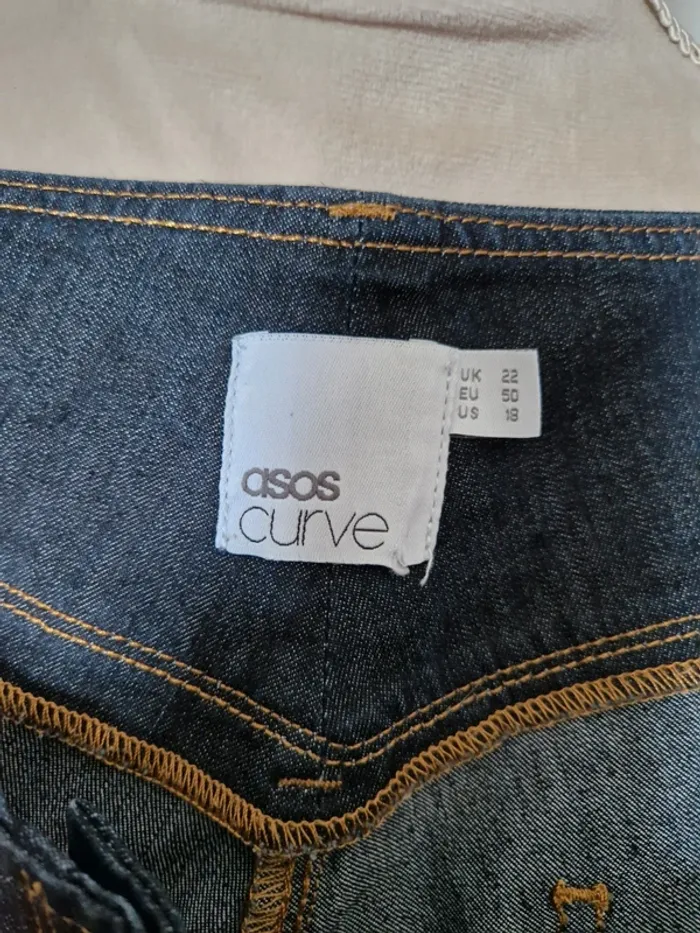 Jean pantalon asos curve taille 50 - photo numéro 7
