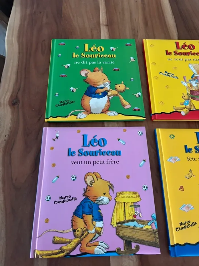 Lot livres Léo le Souriceau - photo numéro 2