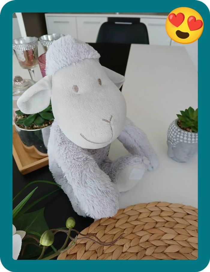 Adorable Péluche Mouton Atmosphèra Comme Neuve🌿🎁 - photo numéro 5