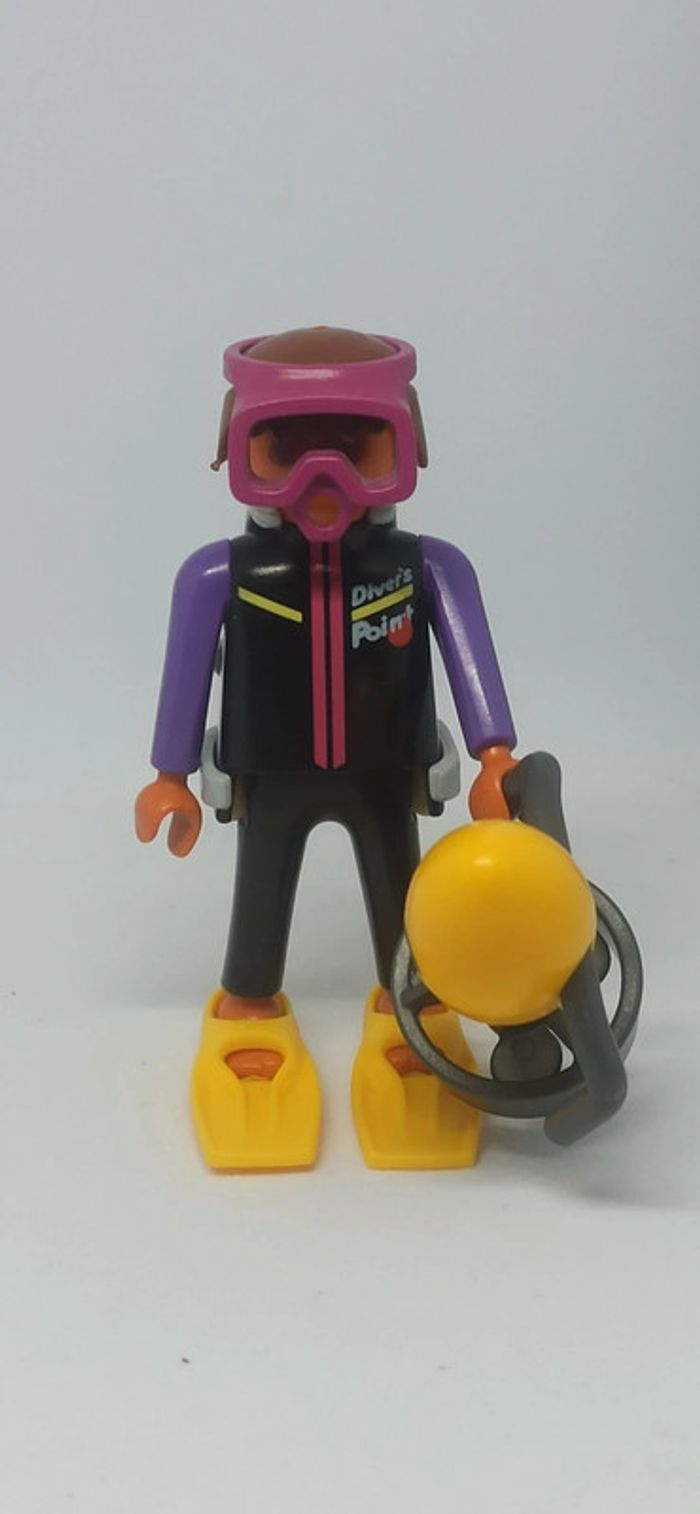 Homme plongeur avec accessoires playmobil - photo numéro 2
