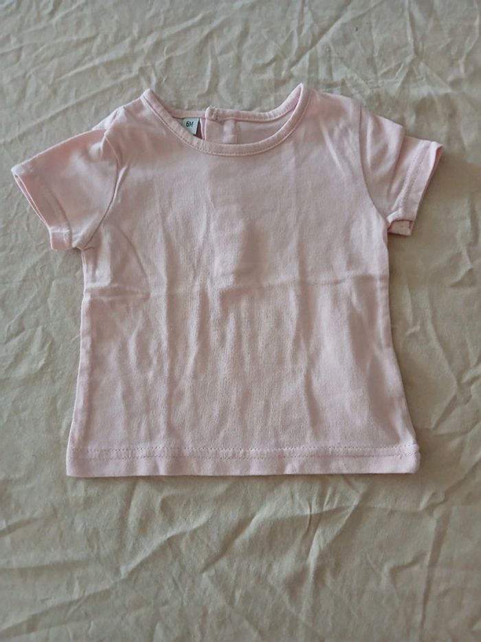 Tee-shirt manches courtes 6 mois - photo numéro 2