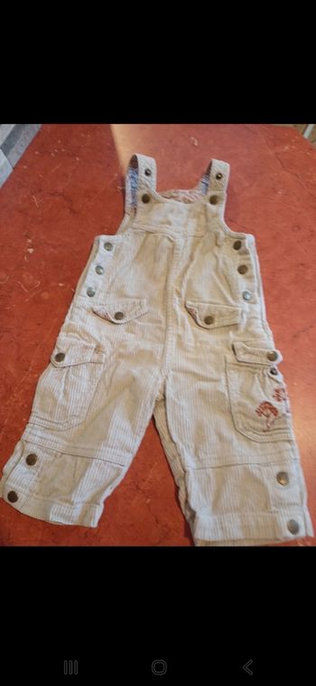 Salopette bébé taille 6 mois