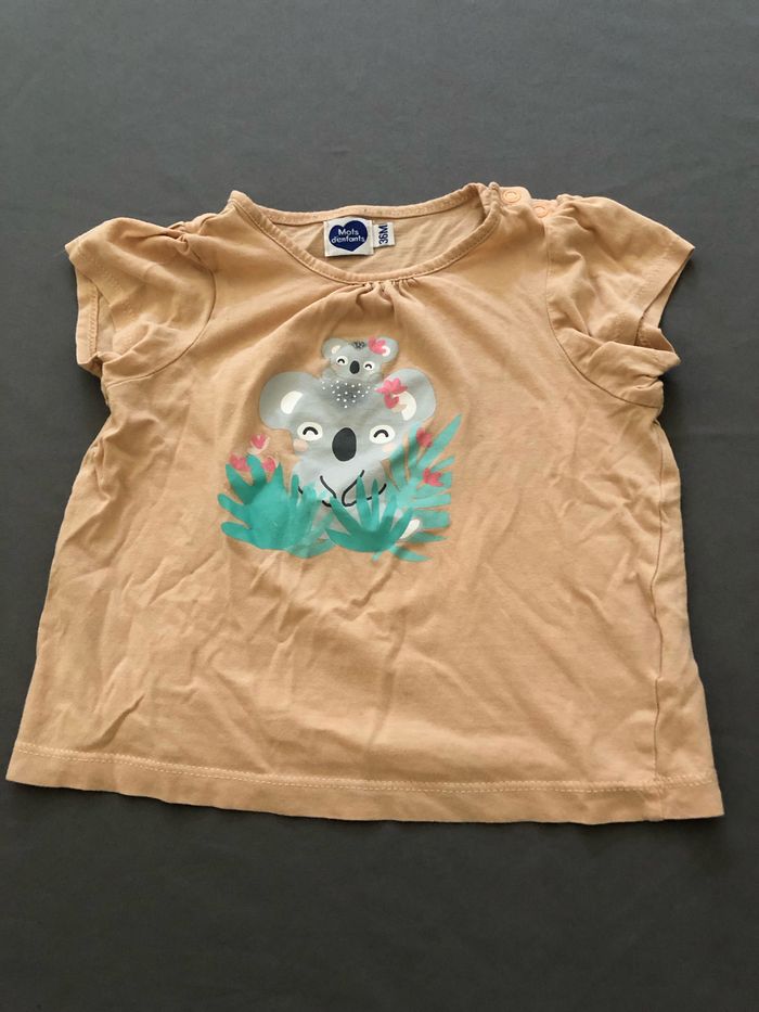 Vend t-shirt Mots d’Enfants taille 36 mois