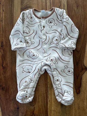 Pyjama chaud Winnie l’ourson 1 mois Tex Baby