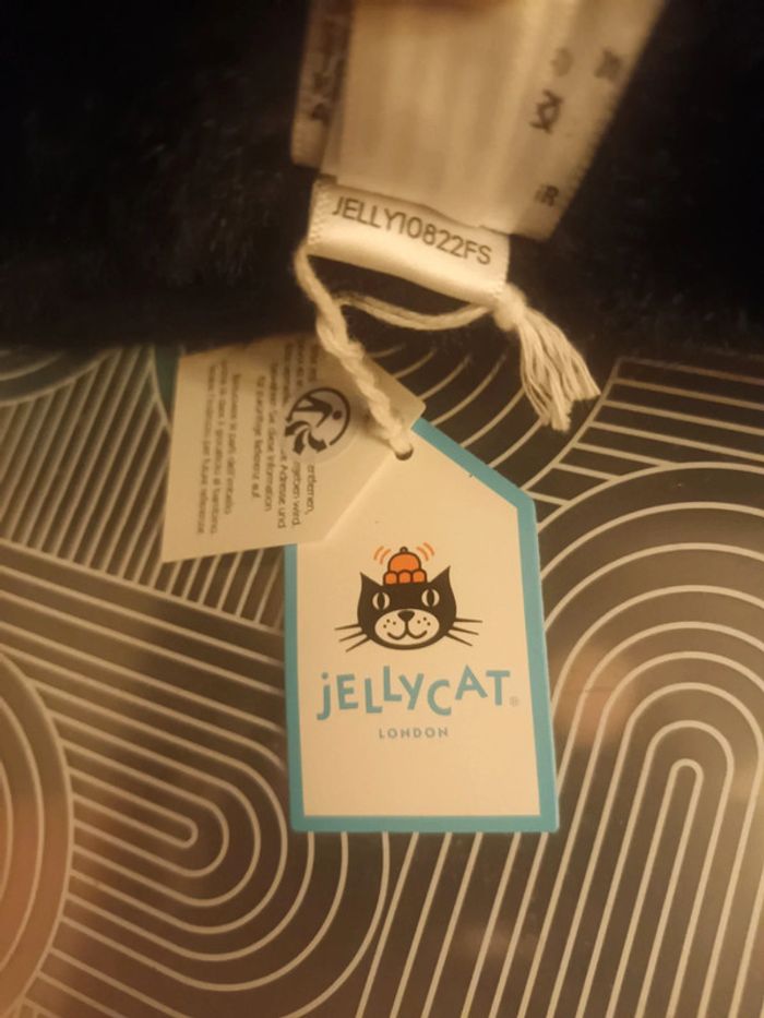 Peluche chat noir jellycat - photo numéro 7