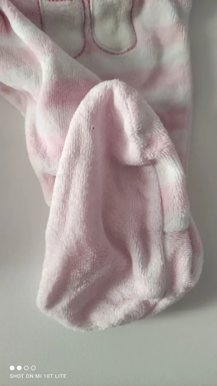 Pyjama rayé rose clair C&A - photo numéro 4