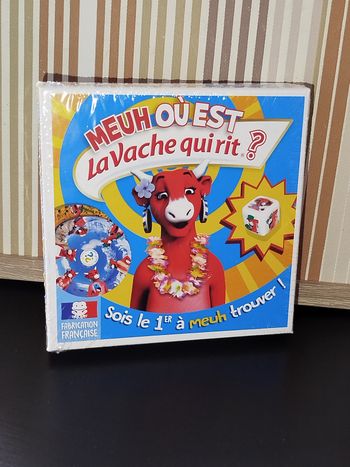 🟣Ludo éducatif Meuh où est la vache qui rit Neuf sous blister