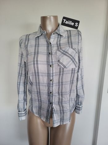 Chemise a carreaux femme primark taille S
