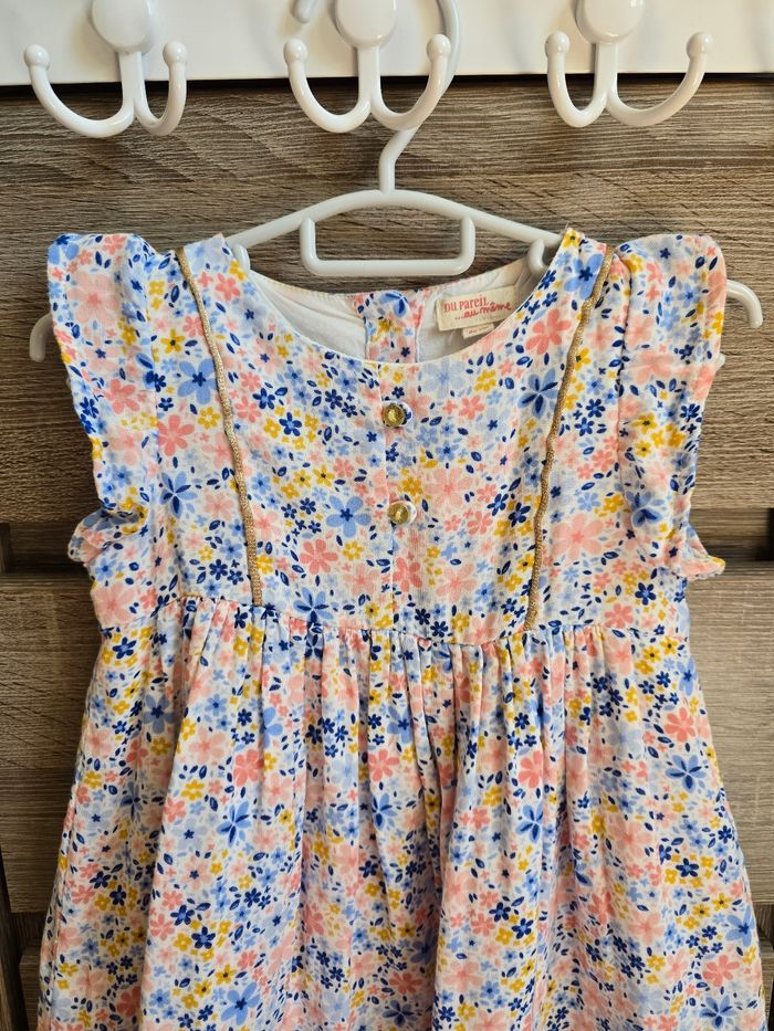 Vêtement Bébé Fille - Robe - Du pareil au même - 18 mois 80 cm - photo numéro 2