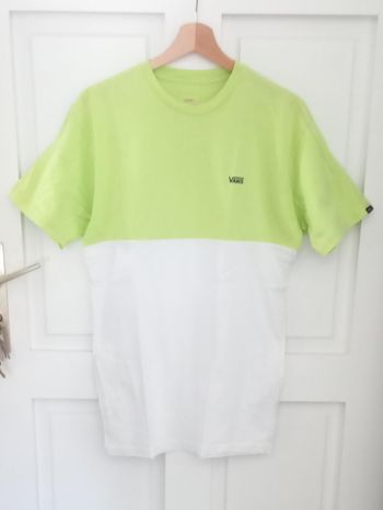 T-shirt bicolore - VANS - (Taille M) Neuf sans étiquette