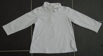 Sous pull col roulé fille 18 mois