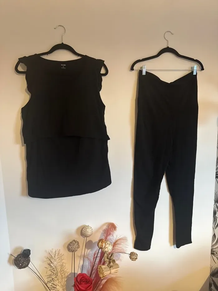 Ensemble, lot femme enceinte, maternité idéal pour taille 40 42
