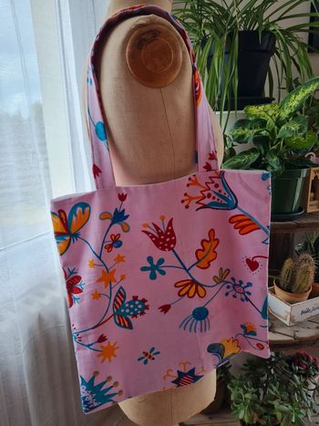Sac bibliothèque tote bag enfant
